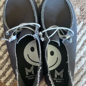 Gray Member's Mark Casual Shoes